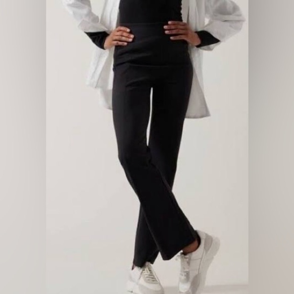 Athleta Delaney Straight Leg Pant - S Black